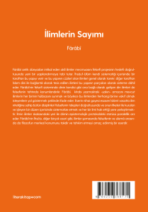 İlimlerin Sayımı
