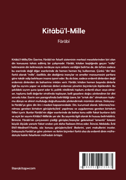 Kitâbü'l-Mille - Din Üzerine