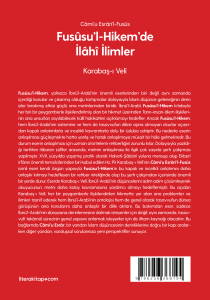 Fusûsu’l-Hikem’de İlâhî İlimler (Câmi‘u Esrâri’l-Fusûs)