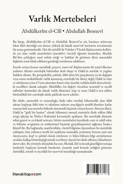 Varlık Mertebeleri: Tasavvufî Düşüncede Varlık ve Tevhîd