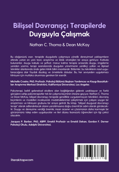 Bilişsel Davranıçşı Terapilerde Duyguyla Çalışmak